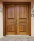 Hand Crafted Solid Indian Teak  Wood Beautiful Main Door #D11