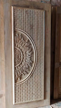 Hand Crafted Solid Indian Teak Wood Beautiful Main Door #D27