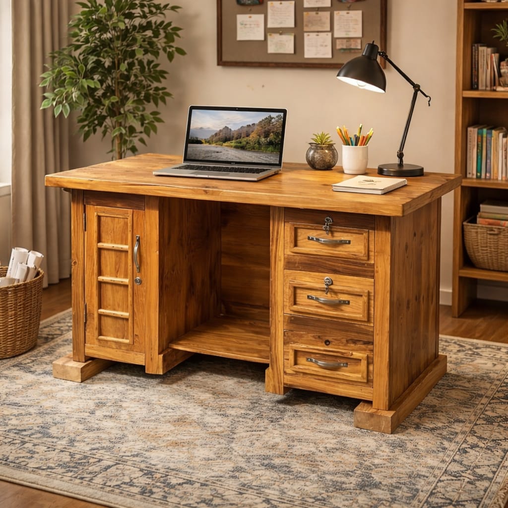 Study Table Premium Solid Wood