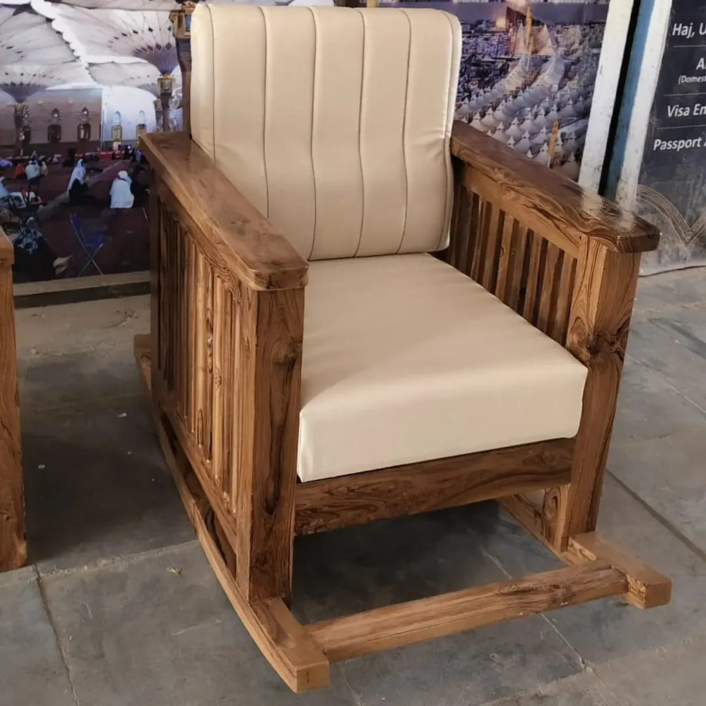 Solid Wood Chair With Cusion C2