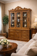 Luxurious Show Case Teak Wood (Sagwan Wood) Without Glass SC5