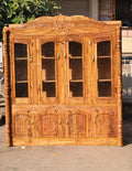 Teak Wood (Sagwan Wood) Show Case Without Glass(Size 6fit length x 5fit Width) SC1