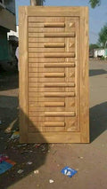 Hand Crafted Solid Indian Teak Wood Beautiful Main Door #D20