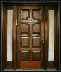 Hand Crafted Solid Indian Teak Wood Beautiful Main Door #D9