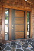 Hand Crafted Solid Indian Teak Wood Beautiful Main Door #D4